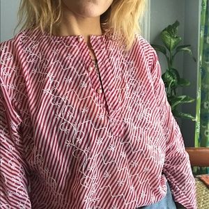 Vintage Embroidered Top